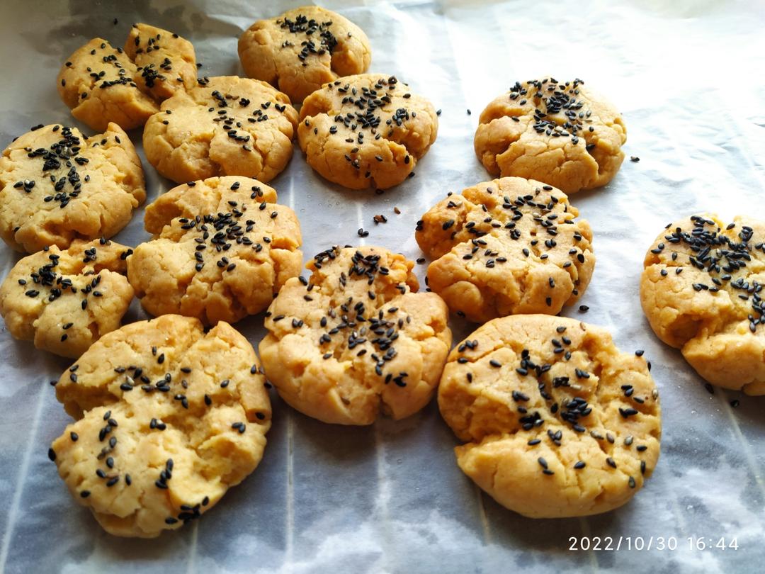 自制桃酥🌿酥到掉渣｜手残党也能一次成功