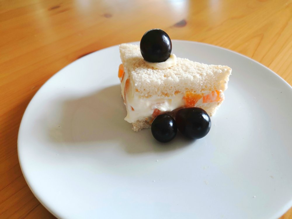 【曼食慢语】水果奶油三明治