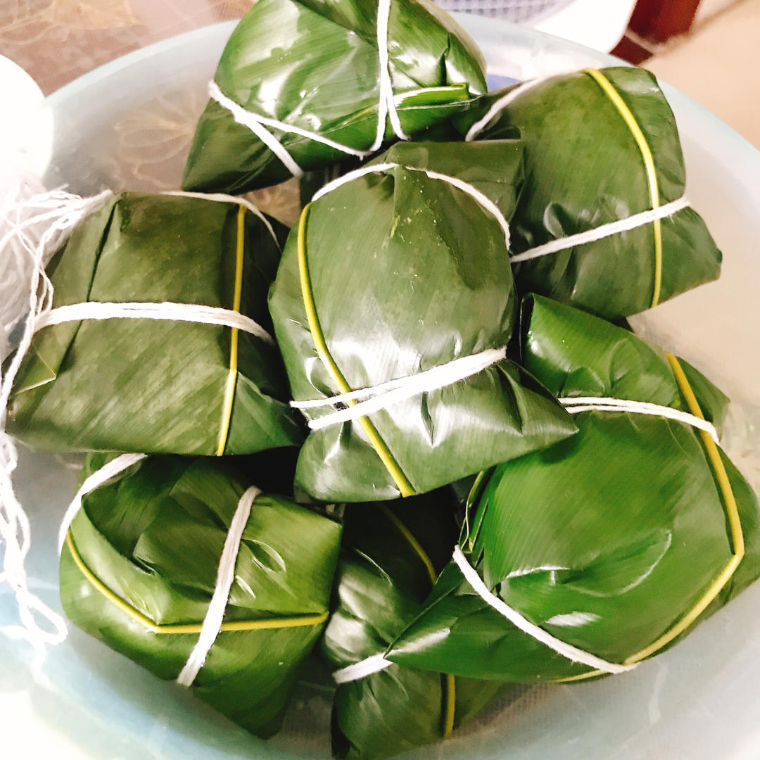 🔥广式咸肉粽，手残党也能轻松包粽子