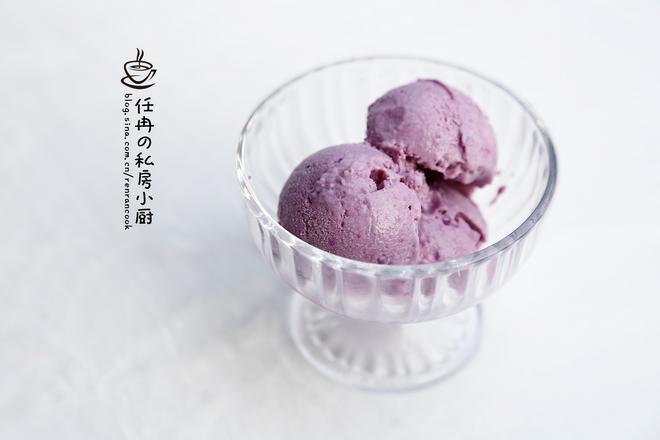 紫薯冰淇淋（福田淳子版本）的做法