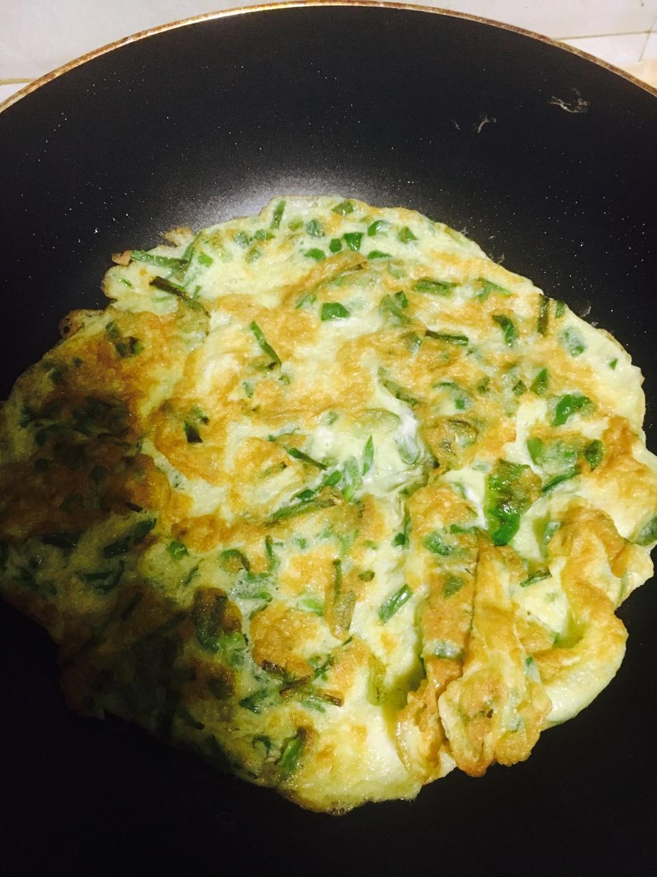 小熊熊1做的葱花跑蛋