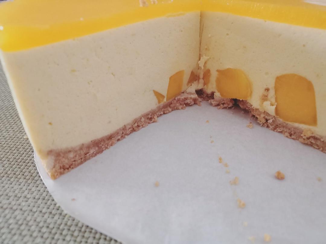 【视频】芒果慕斯（6寸） | 含镜面果胶配方