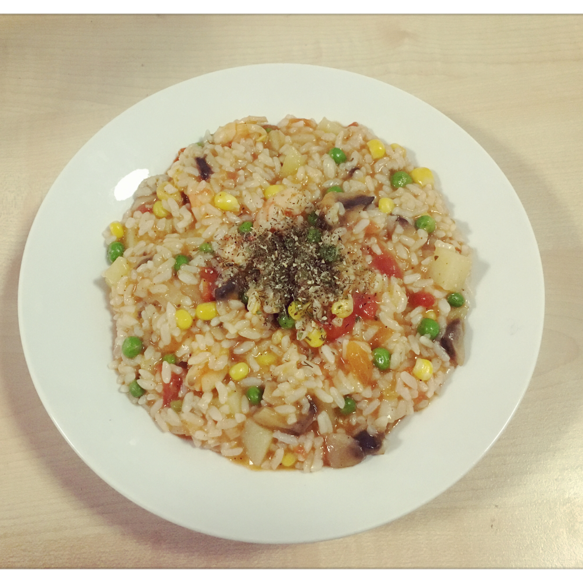 意大利海鲜烩饭