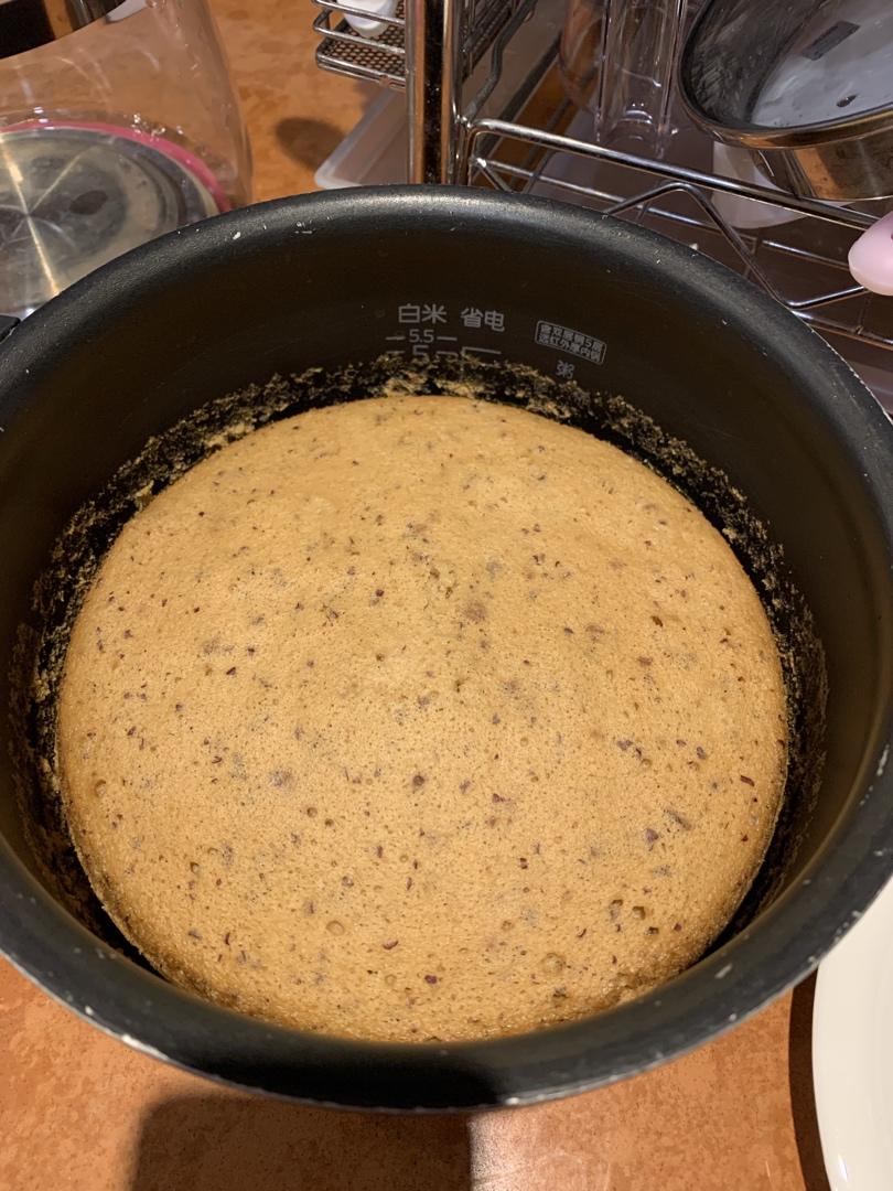 电饭锅版枣泥蛋糕