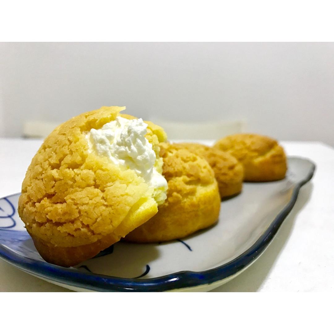 十分美味的酥皮泡芙