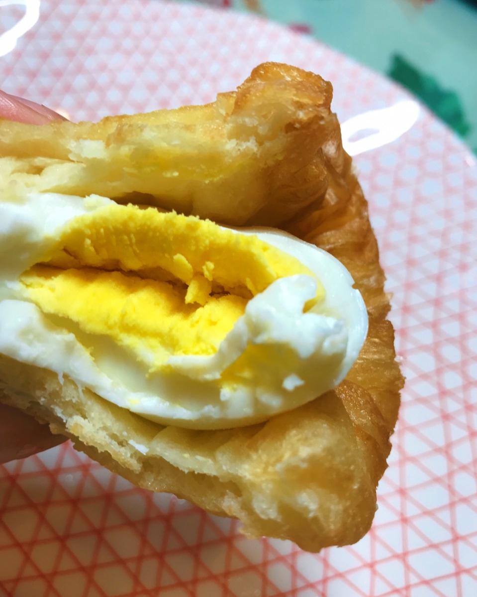 油条卷鸡蛋「早餐新吃法」
