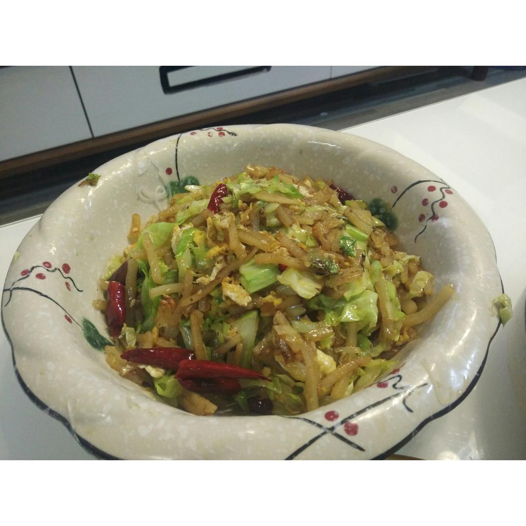 素炒饼