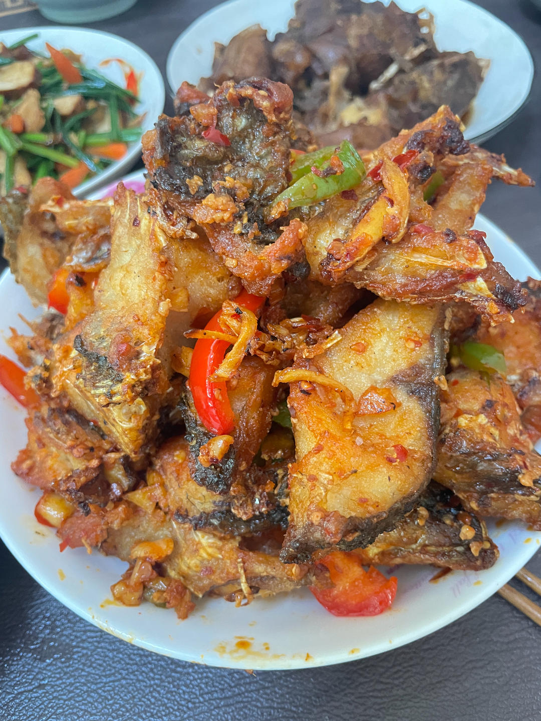 朋友建议我开个小馆子😅😅香辣鱼块太香了🔥