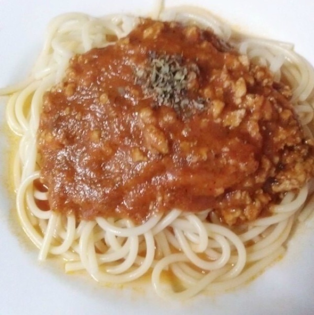 番茄肉酱意大利面