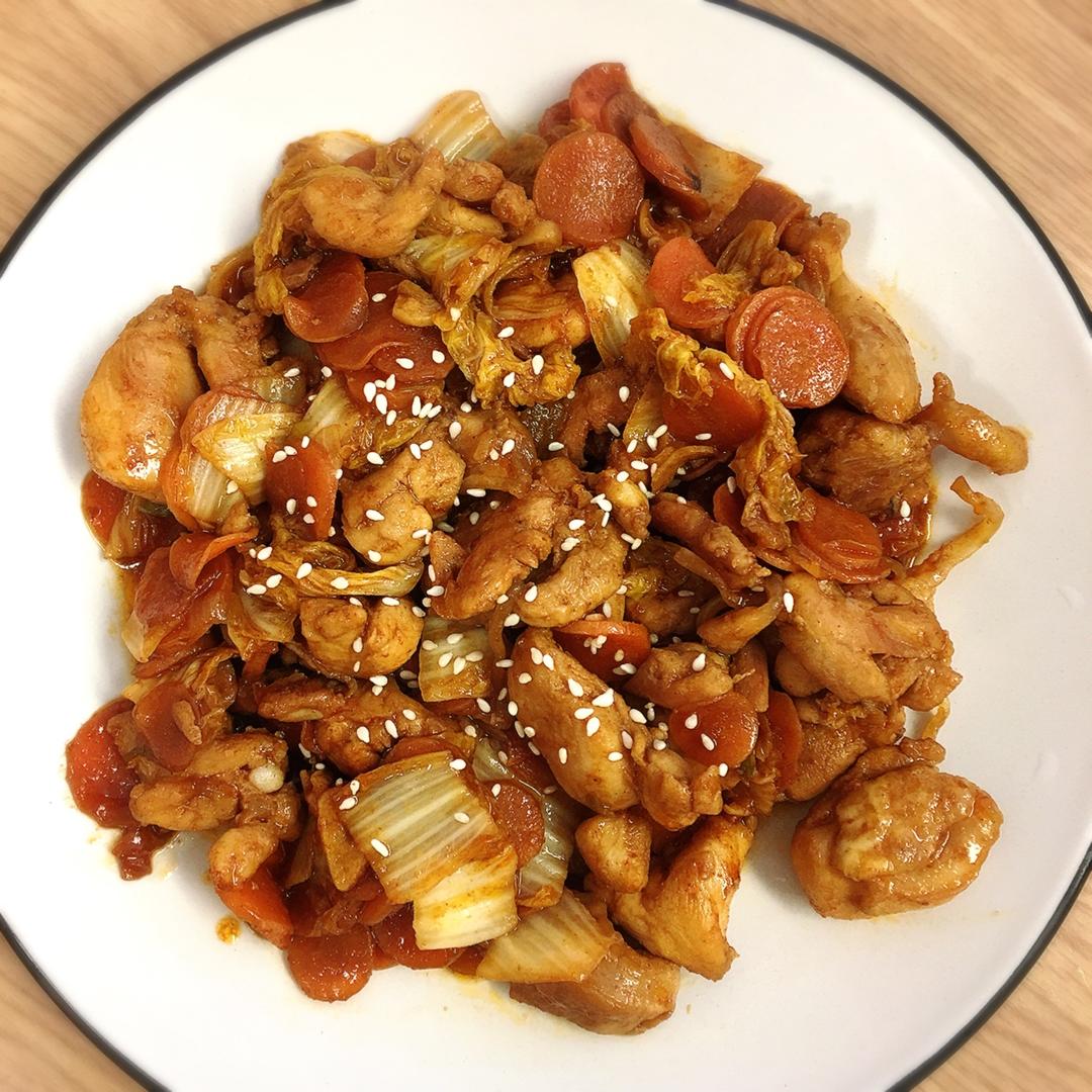 春川辣炒鸡排