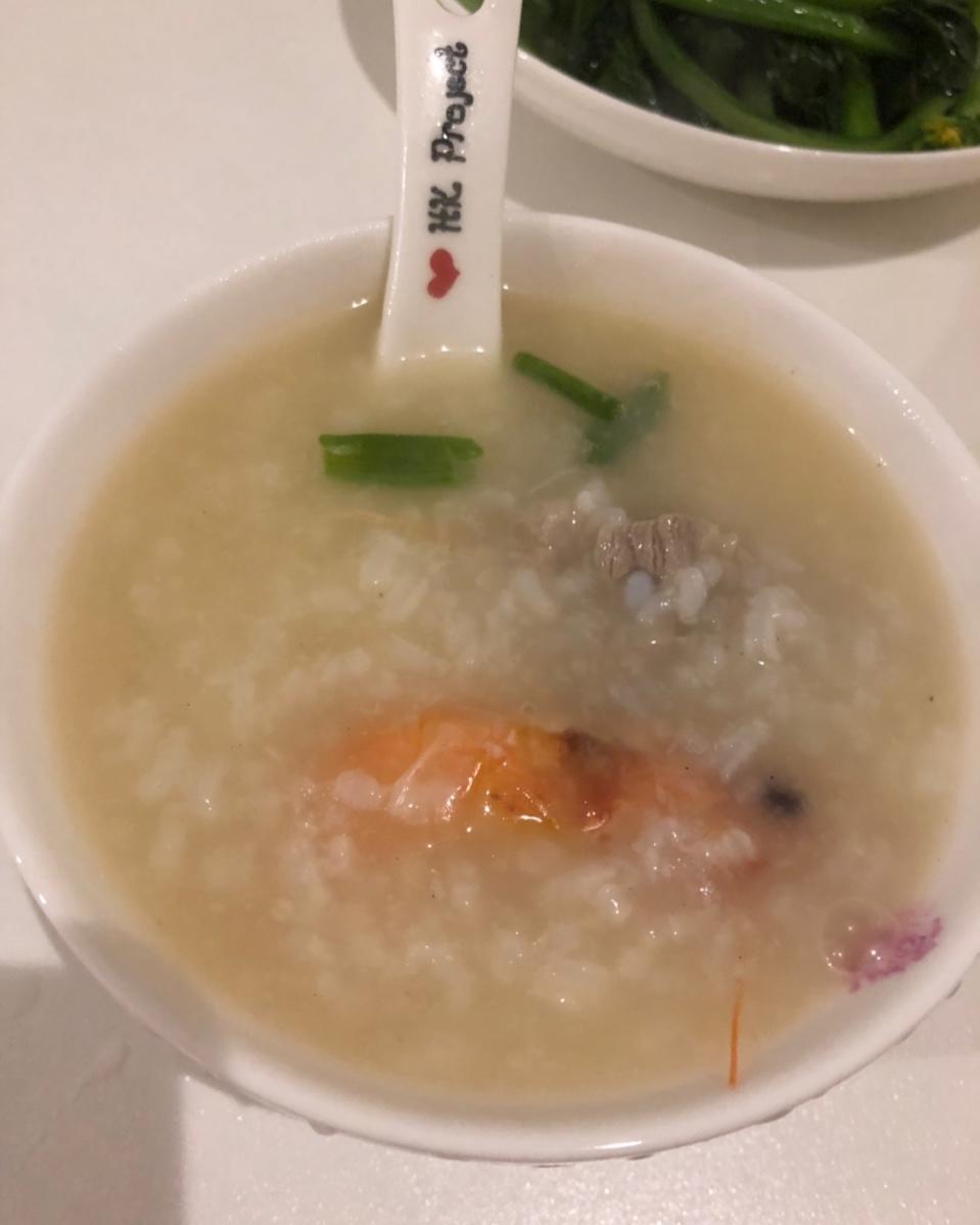 鲜虾砂锅粥