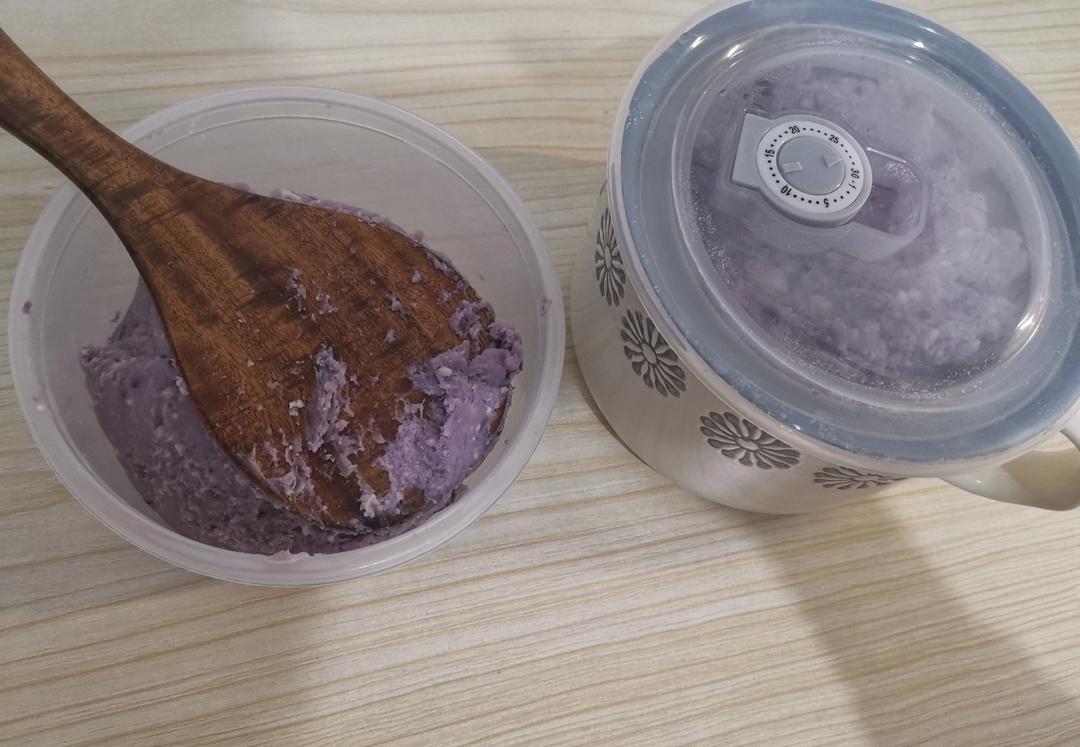 超浓稠的芋泥 好吃 不用炒
