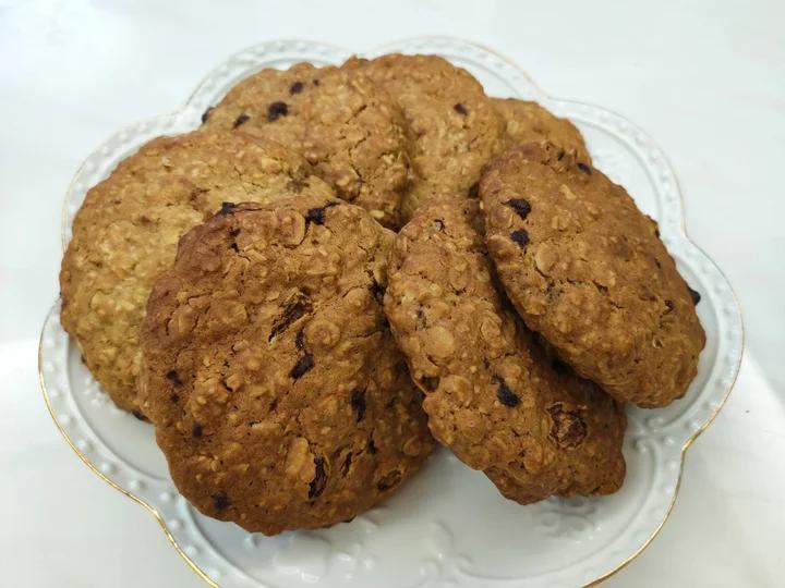 神仙配方📝最好吃的葡萄干燕麦曲奇，没有之一