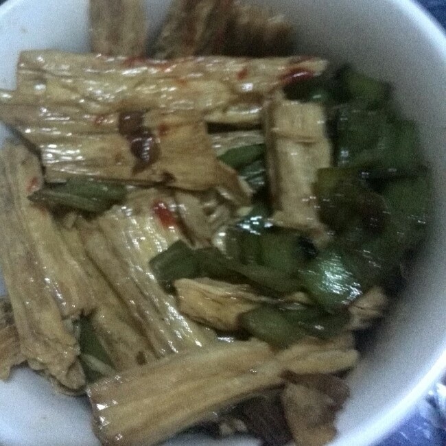 快手烧腐竹