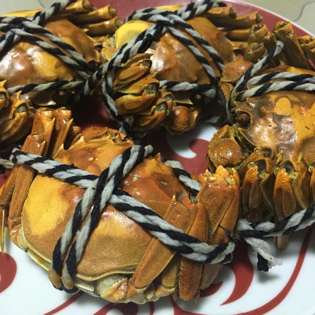清蒸大闸蟹