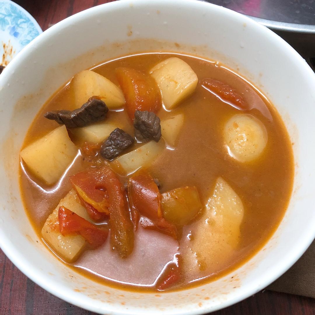 番茄牛肉汤