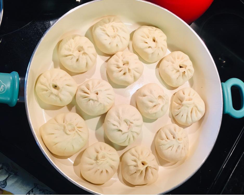 好吃有颜值的鸡胸肉生煎包子Party必倍受欢迎的做法