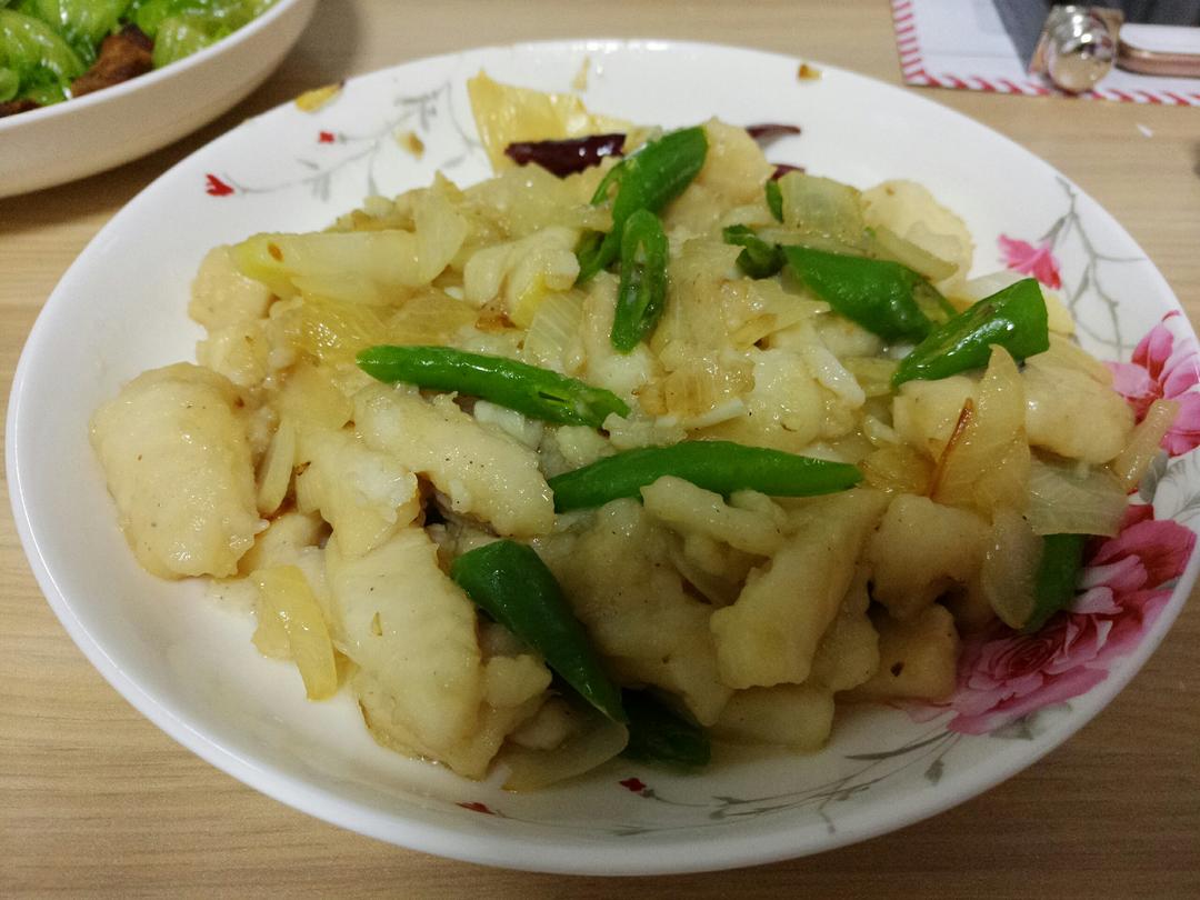 番茄炒龙利鱼