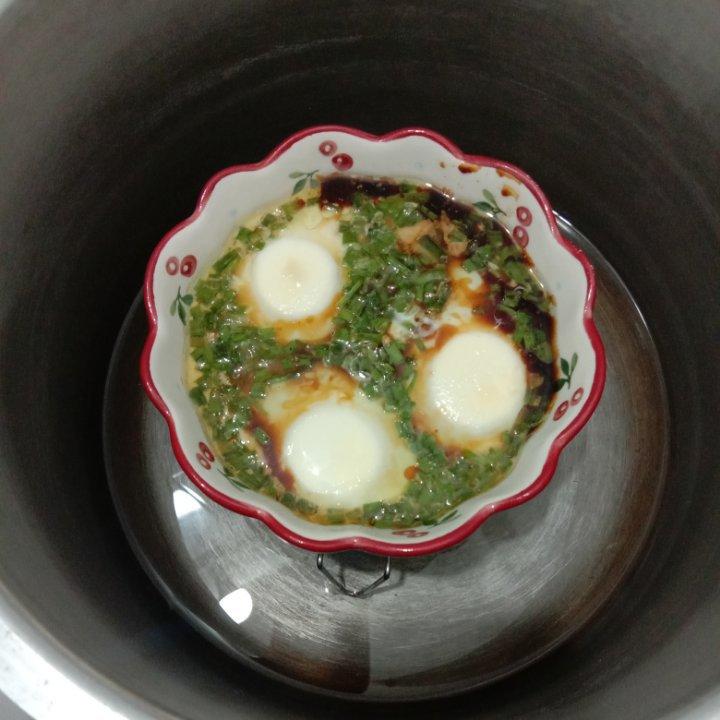 葱油蒸鸡蛋