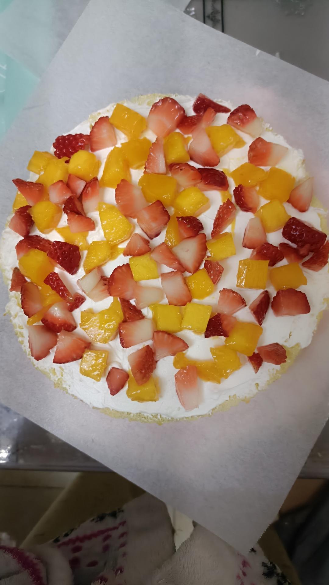 草莓生日奶油蛋糕（八寸）