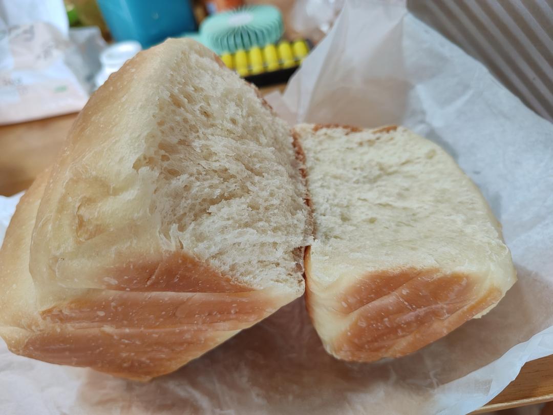 夺命软吐司(๑´ڡ`๑)超软拉丝极速方便的一次发酵吐司