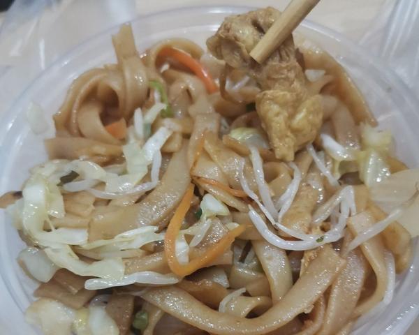 后面小店的炒河粉