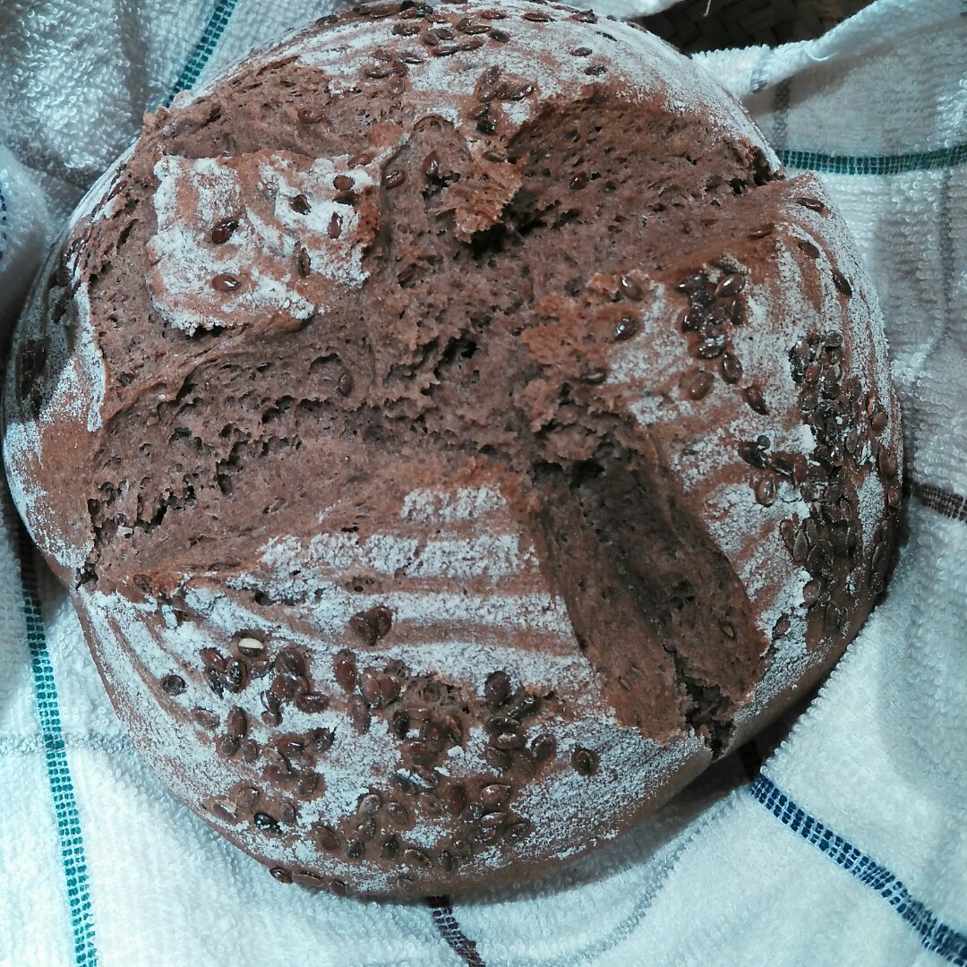 全麦核桃包～软欧包