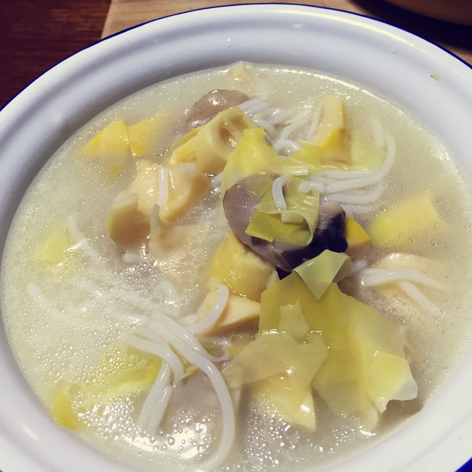 冬日暖汤——菌菇汤