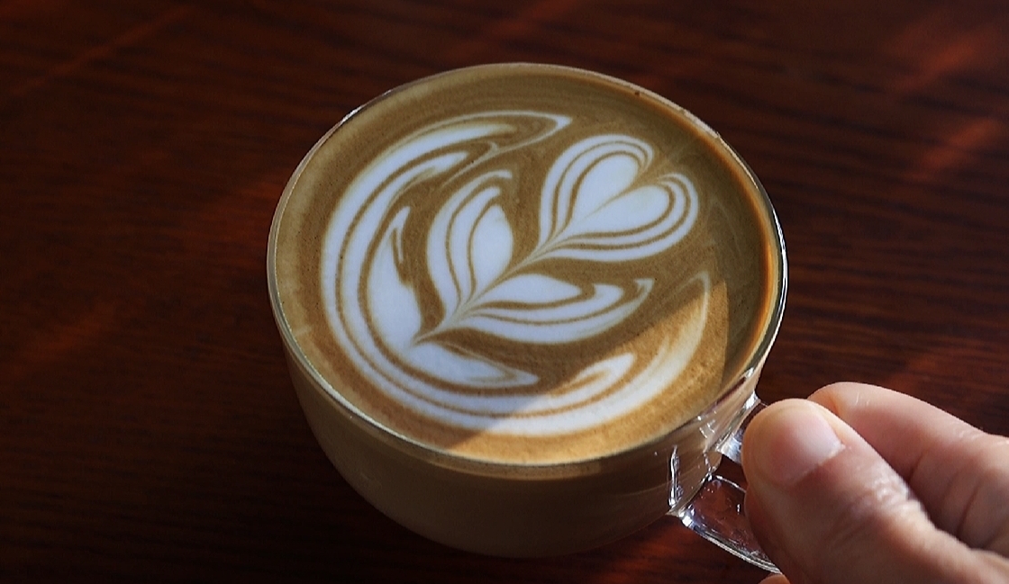 咖啡拉花记录—用推的手法组成的图案（视频记录常更新）的做法