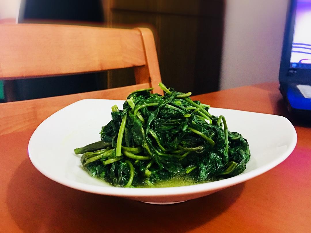 炒空心菜叶