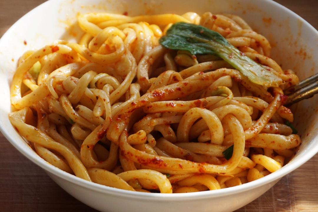 陕西油泼棍棍面的做法 步骤12