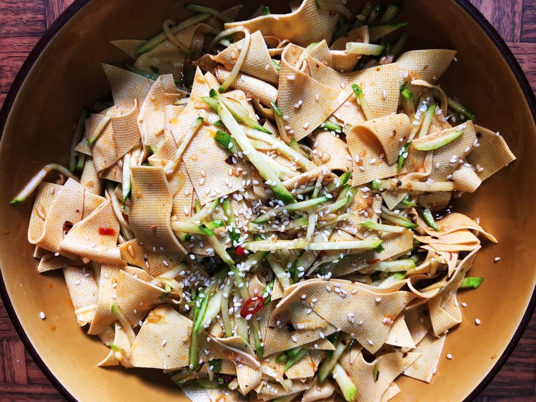 ㊙️巨好吃的凉拌豆皮❗️香辣过瘾连吃三天都不腻